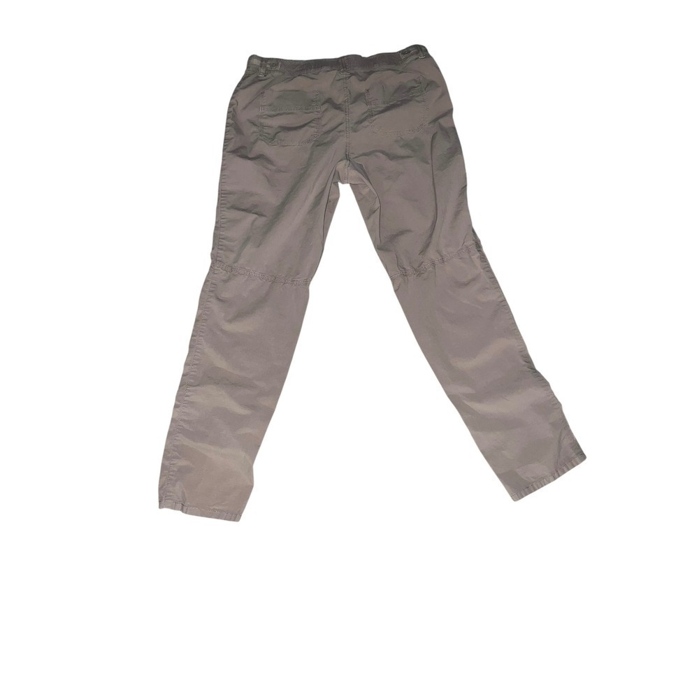Chico's tan pants sz 1.5 (m10) preppy Momcore gauze